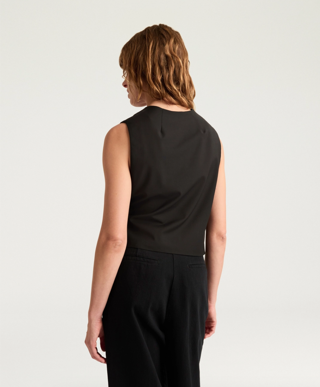Gilet Ceylon Noir - Momoni