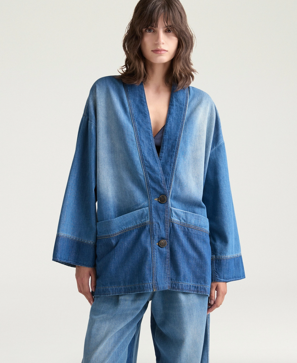 Veste Caroline Denim - Momoni