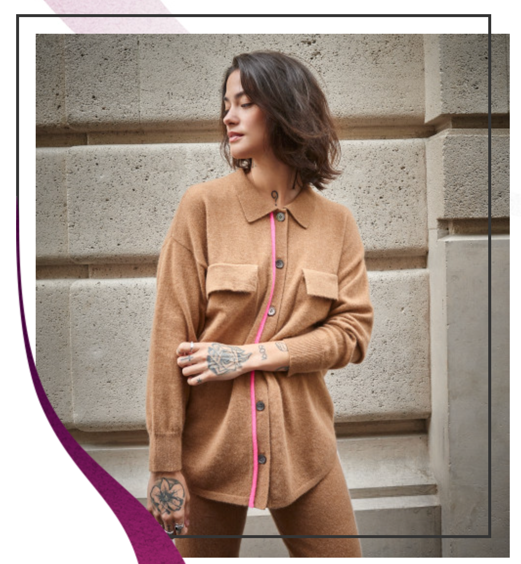 Chemise Game Over Cachemire Beige - Madluv