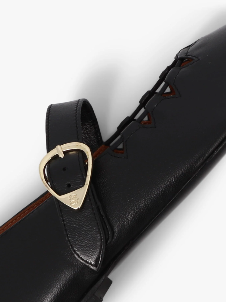 Ballerine Ginger Noir - Socque