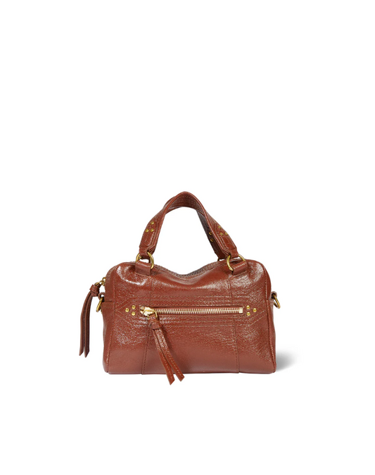 Sac Lucky Bowling Mini Noisette - Jérôme Dreyfuss