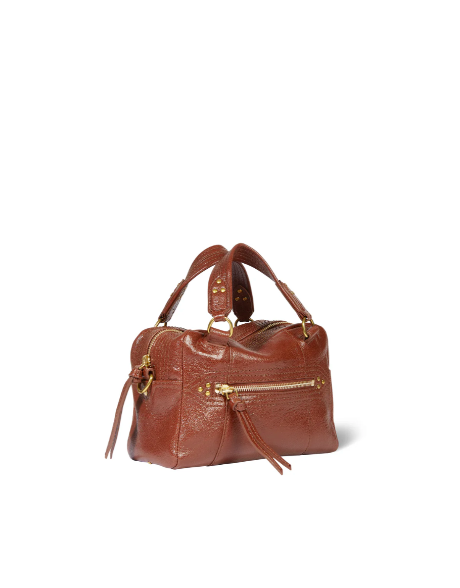 Sac Lucky Bowling Mini Noisette - Jérôme Dreyfuss