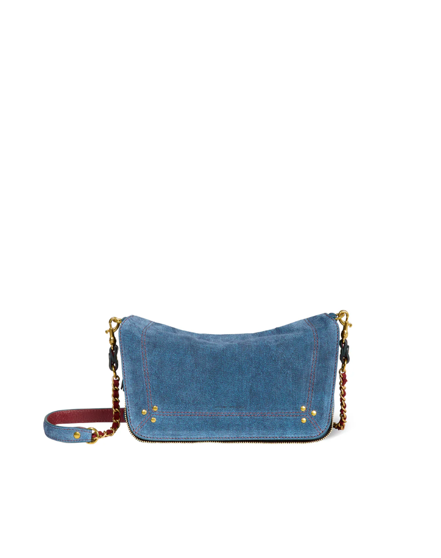 Sac Bobi S Croûte Velours Jeans - Jérôme Dreyfuss