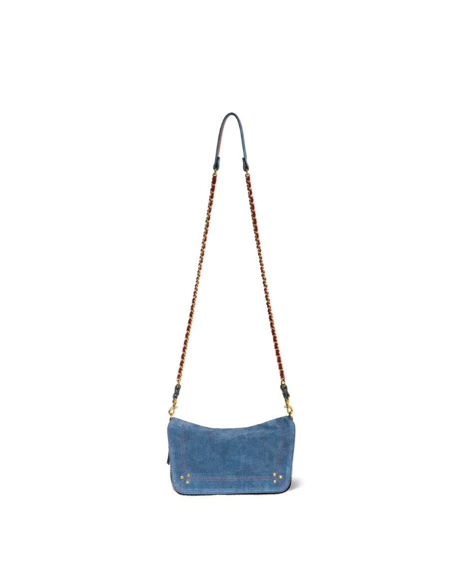Sac Bobi S Croûte Velours Jeans - Jérôme Dreyfuss