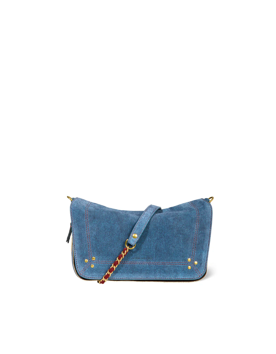 Sac Bobi S Croûte Velours Jeans - Jérôme Dreyfuss