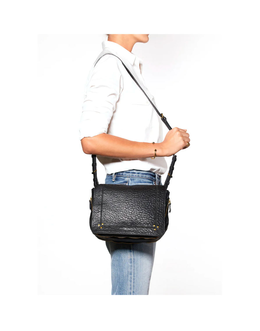 Sac Igor Agneau Bubble Noir - Jérôme Dreyfuss