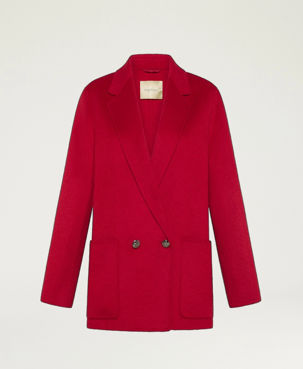 Manteau Evelyn Laine Rouge - Momoni