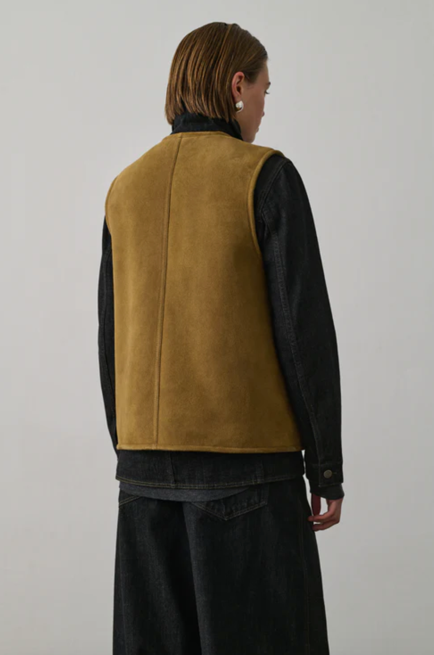 Blouson Duomo Kaki Doré/Marron - Soeur