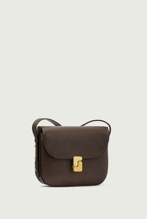 Sac Bellissima Mini Caviar Vert Olive - Soeur