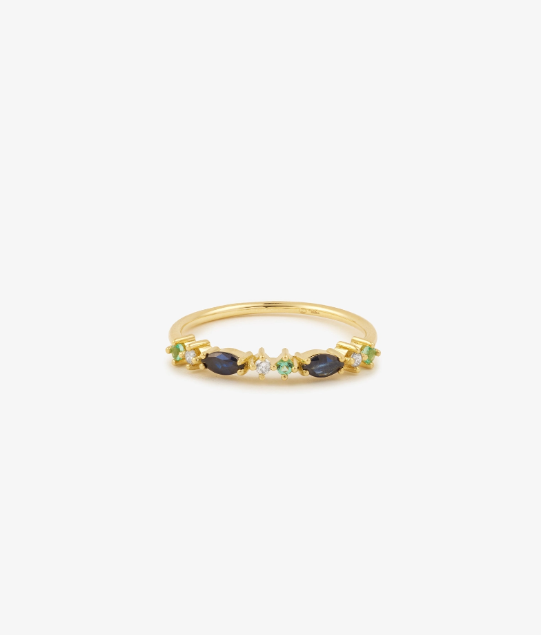 Bague Gaïa 2 Peacock - Sophie d'Agon