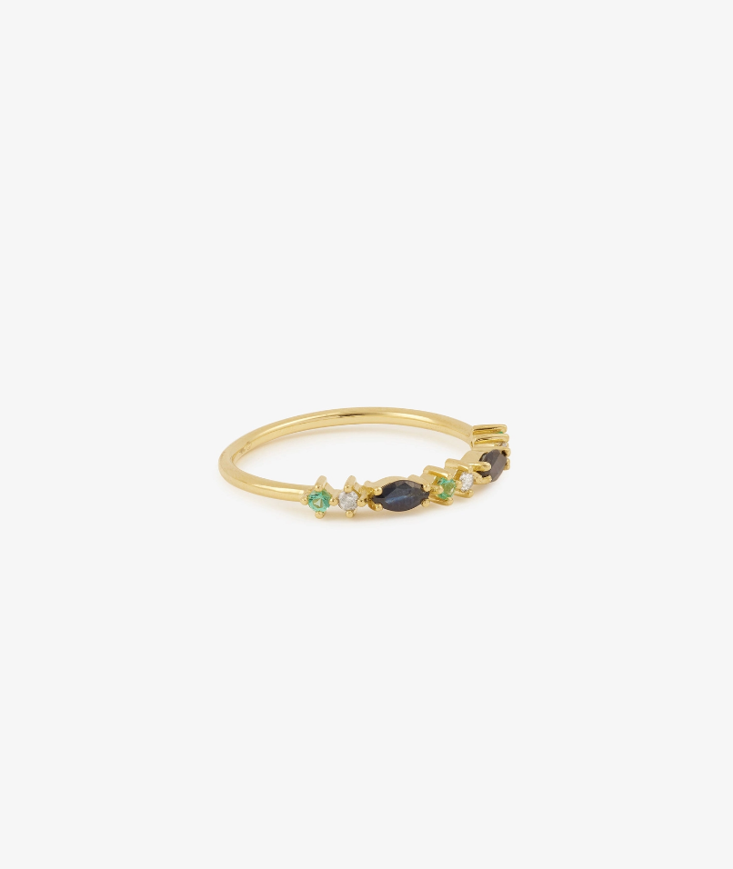 Bague Gaïa 2 Peacock - Sophie d'Agon