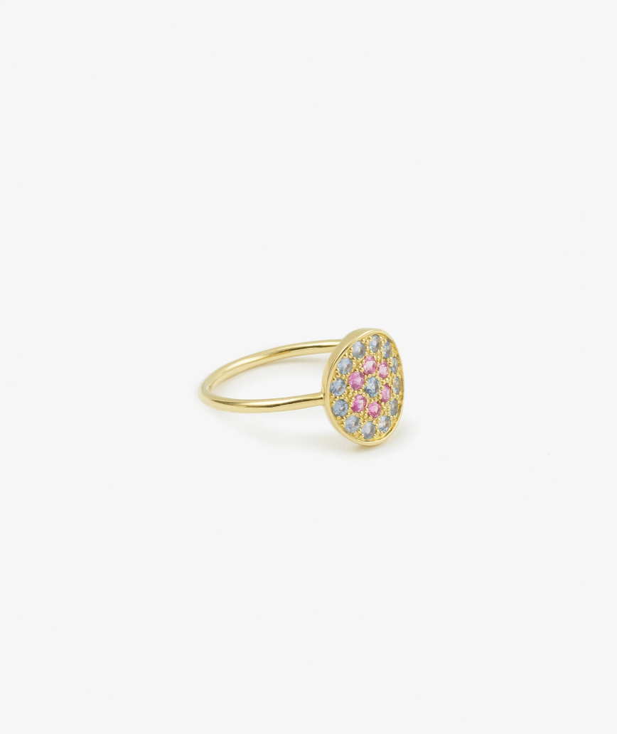 Bague Babystone 1 Rose - Sophie d'Agon