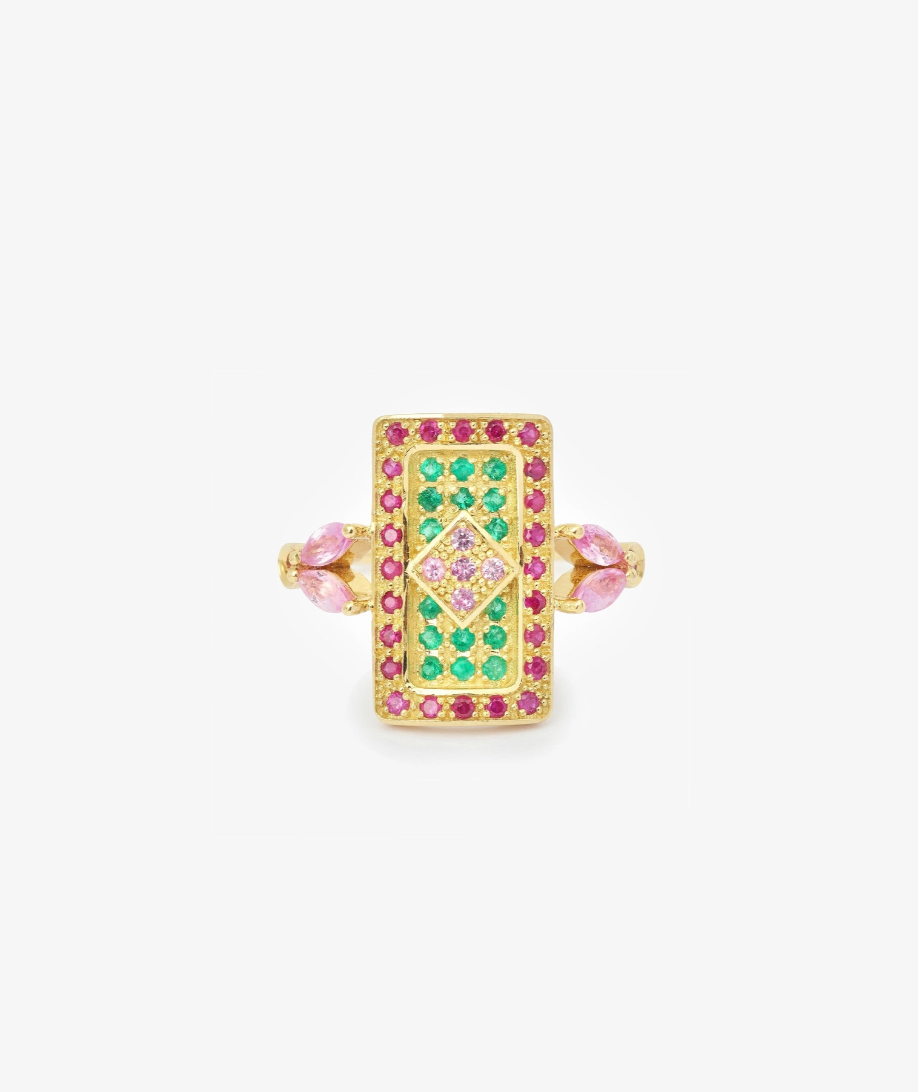Bague Ava 1 Rose - Sophie d'Agon