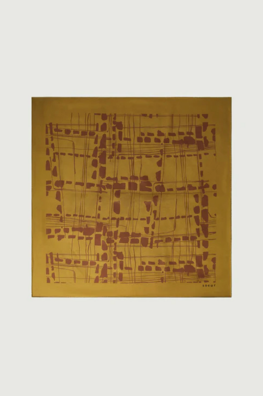 Foulard Capucine Bronze/Rouille - Soeur