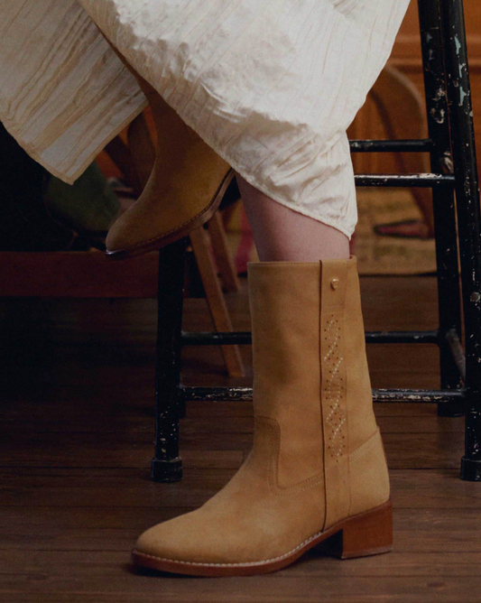 Bottine Dune Sable - Socque