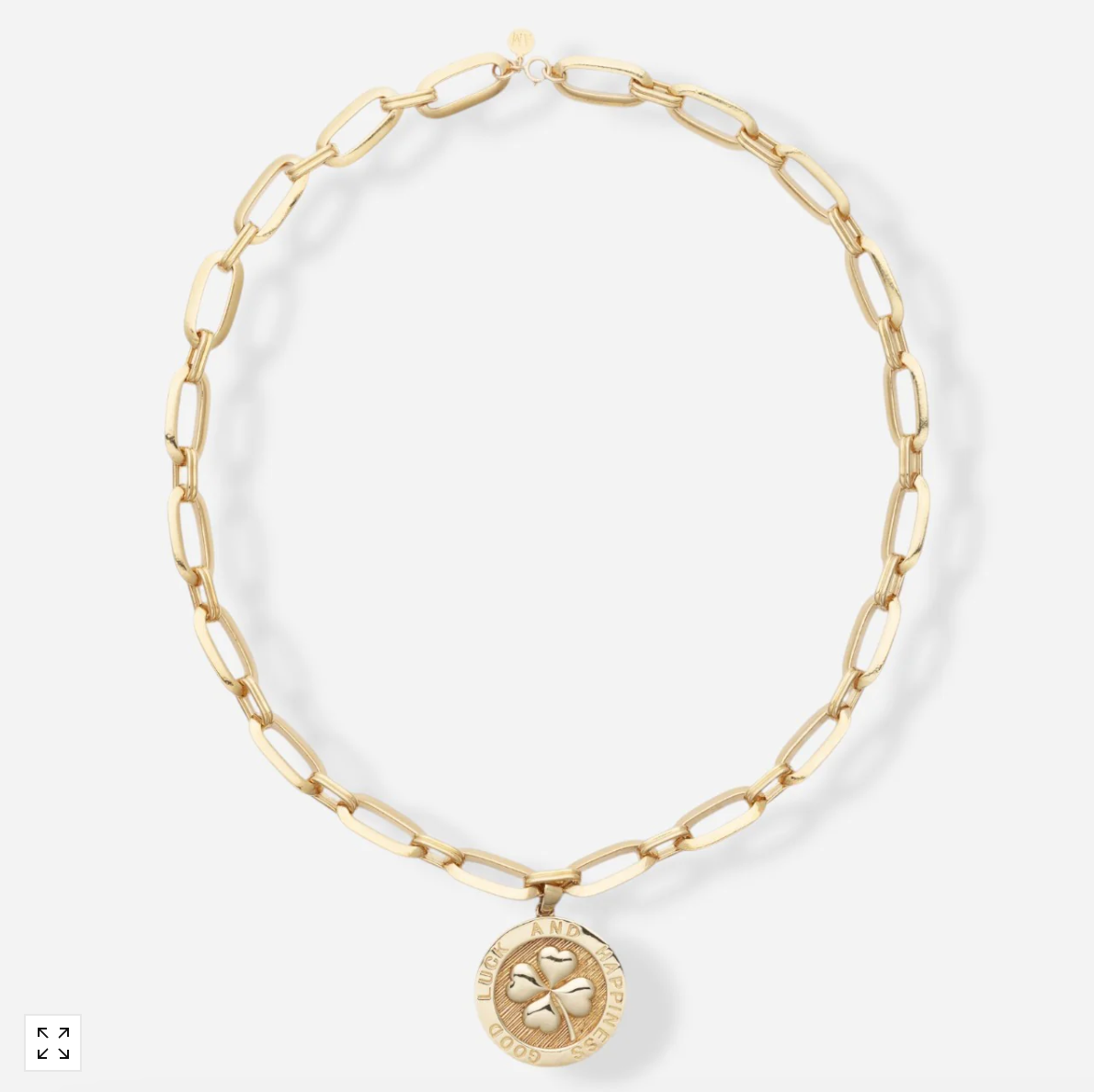 Collier Happiness Doré - Alexandra Margnat