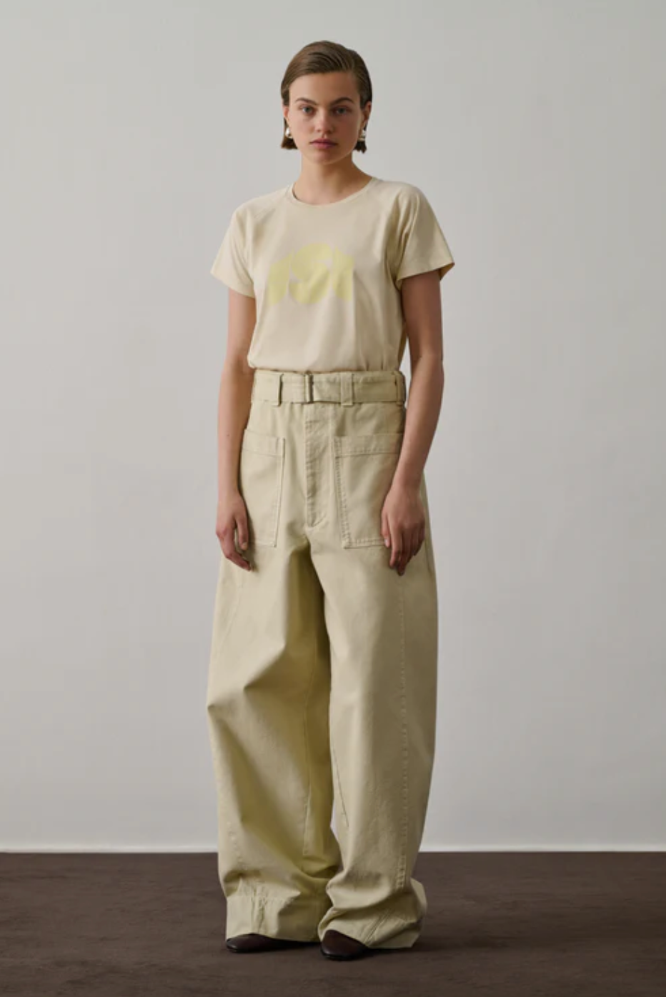 Tee-shirt Val Jaune Pâle - Soeur