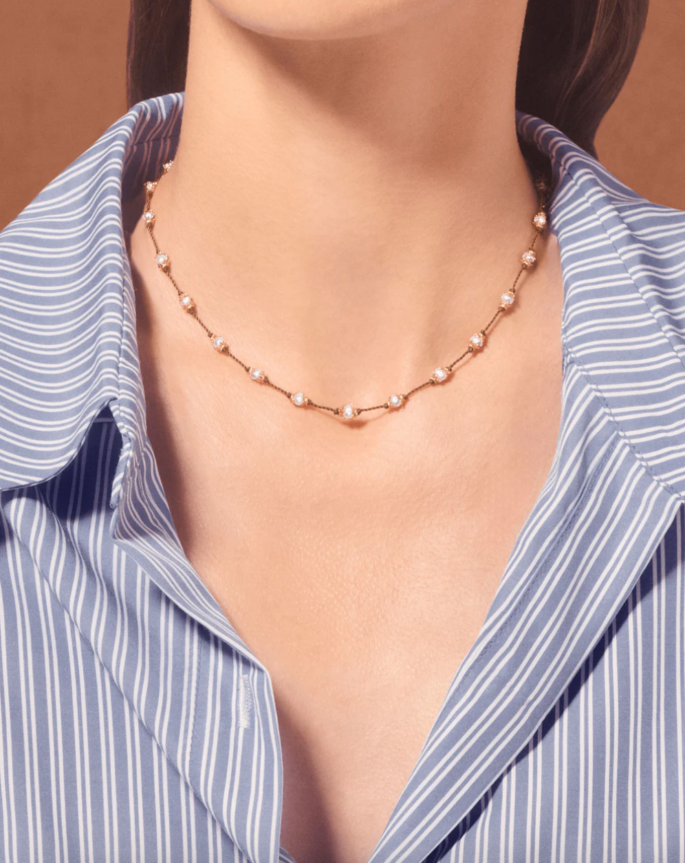 Collier Peony Perles d'Eau Douce - Tityaravy