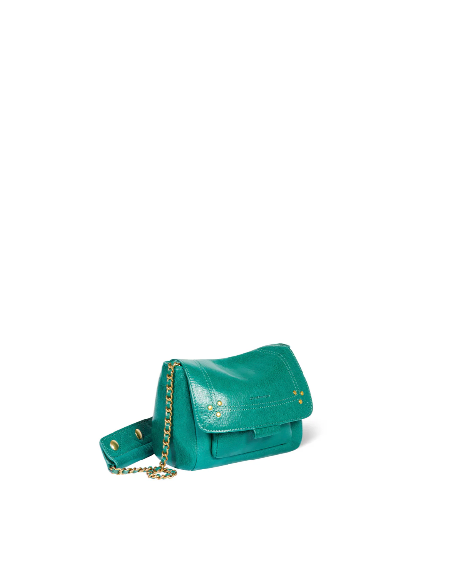 Sac Lulu S Chèvre Turquoise - Jérôme Dreyfuss
