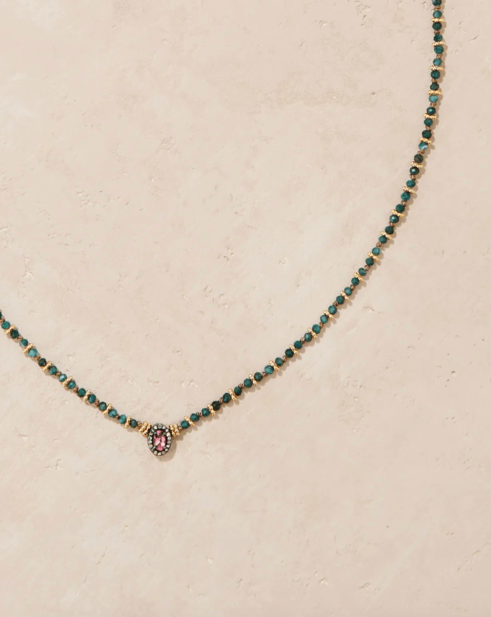 Collier Alhyka Grandidierite - Tityaravy