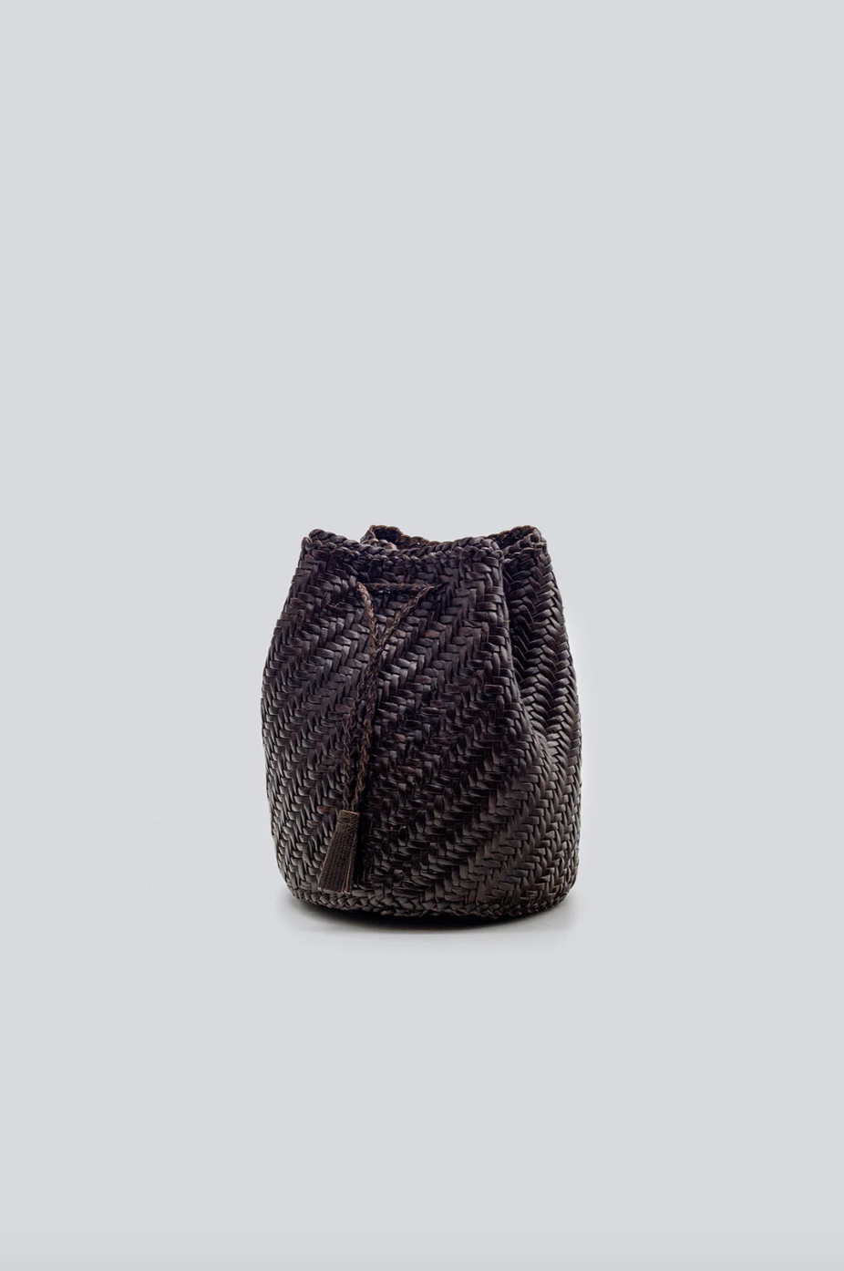 Sac Pompom Double Jump Dark Brown - Dragon Diffusion