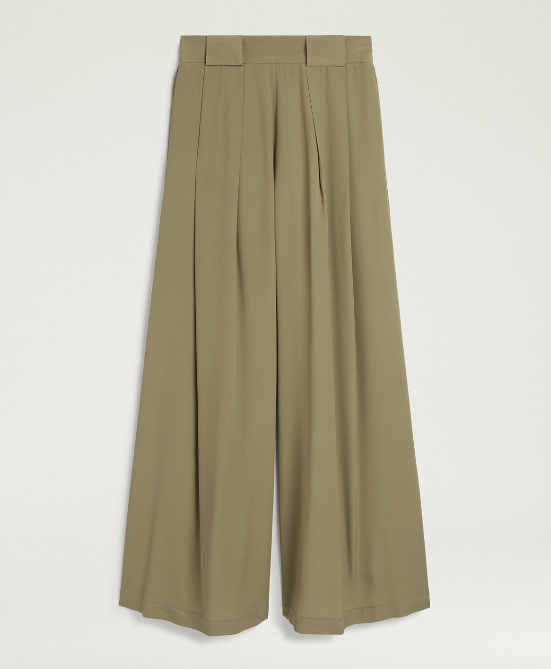 Pantalon Aspen Soie Vert Sage - Momoni