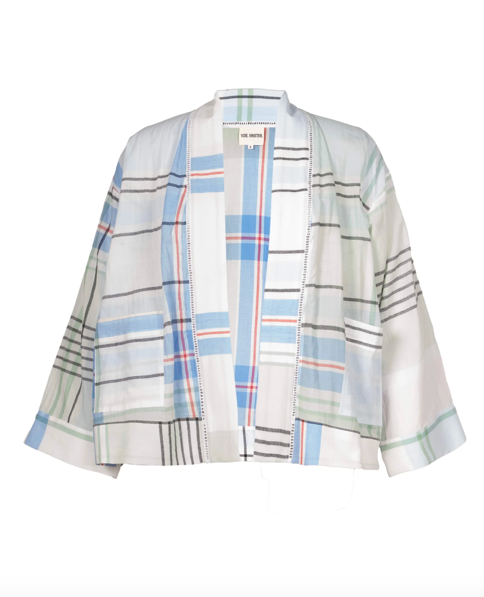 Kimono à carreaux Hokkaido - V de Vinster