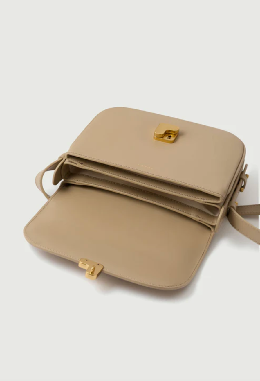 Sac Bellissima Mini Cuir Box Sable - Soeur