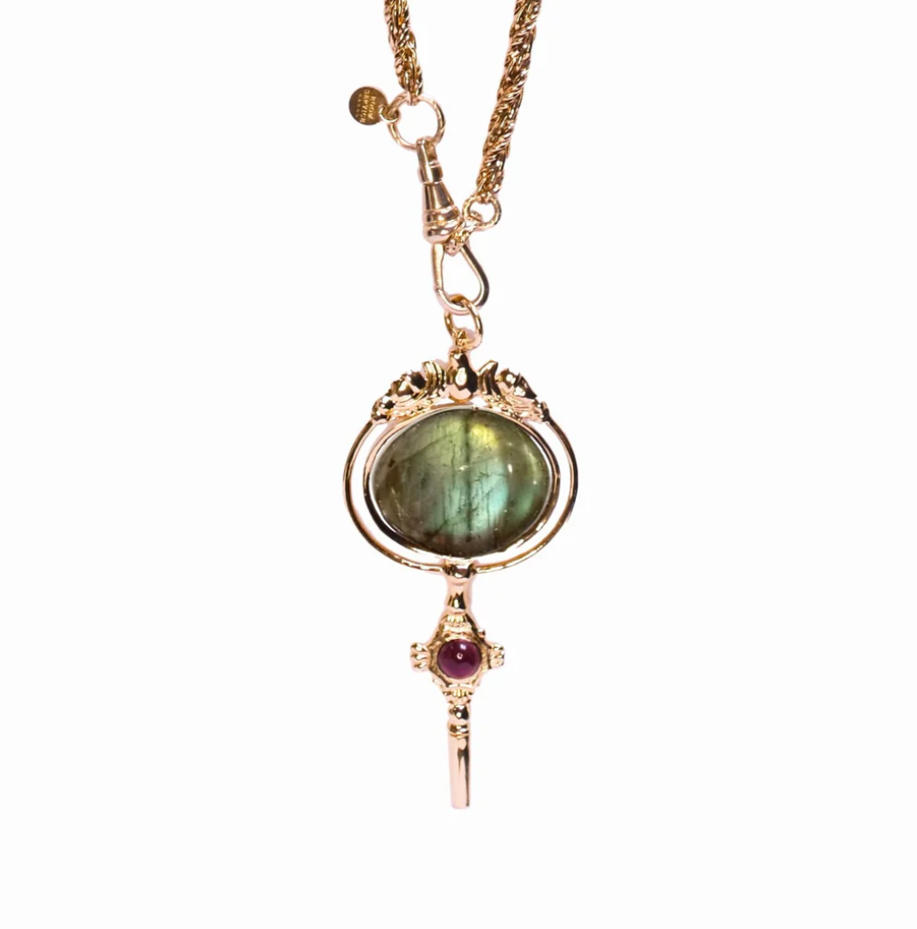 Sautoir Clé de Montre Labradorite - Room Service