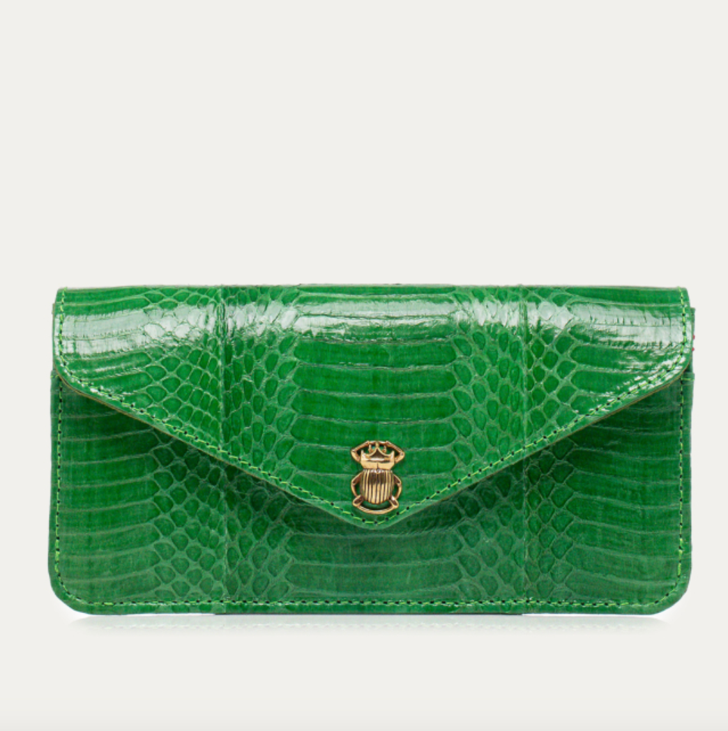 Portefeuille Long Alex Cobra Romarin - Claris Virot