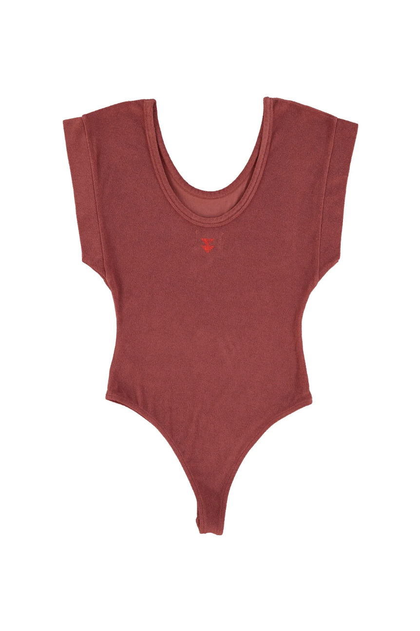 Bodysuit Bordeaux "2 Tango" Print - Sisters Department