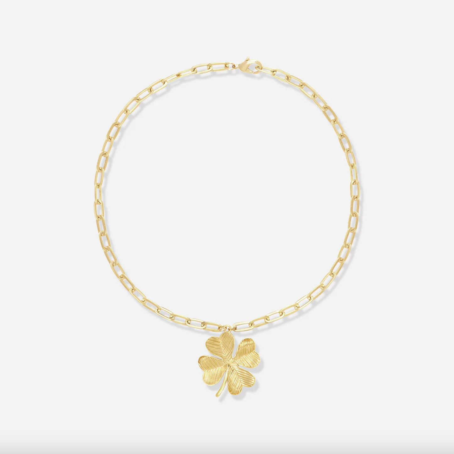 Collier Shamrock GM Doré - Alexandra Margnat