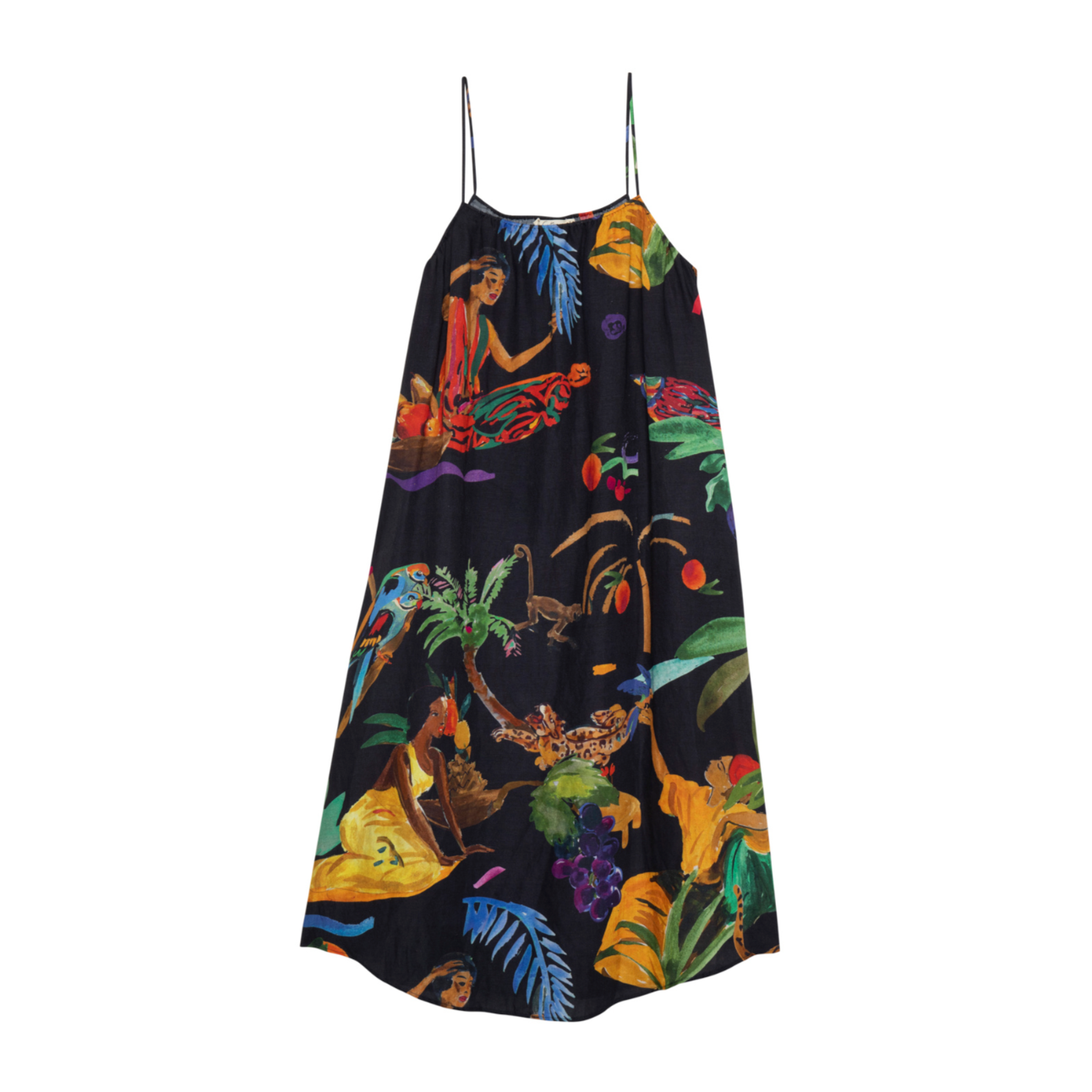 Robe Poppy Femme Luxe Noir - G. Kero