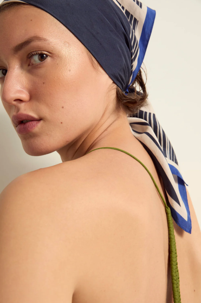 Bandana Carousel Ink Blue - Mare di Latte