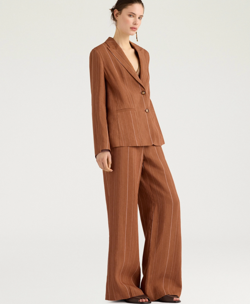 Pantalon Romero Terre de Sienne - Momoni