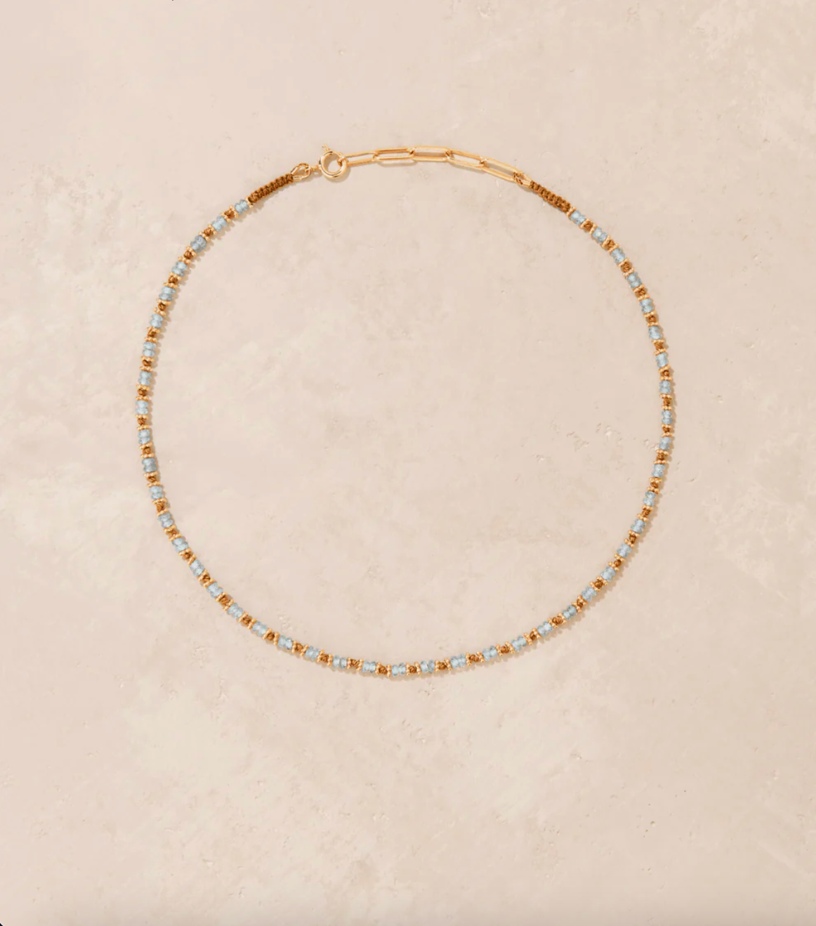 Collier Tara Zircons Bleus - Tityaravy