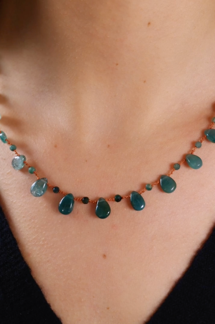 Collier Osprey Drops and Beads - Ivarene