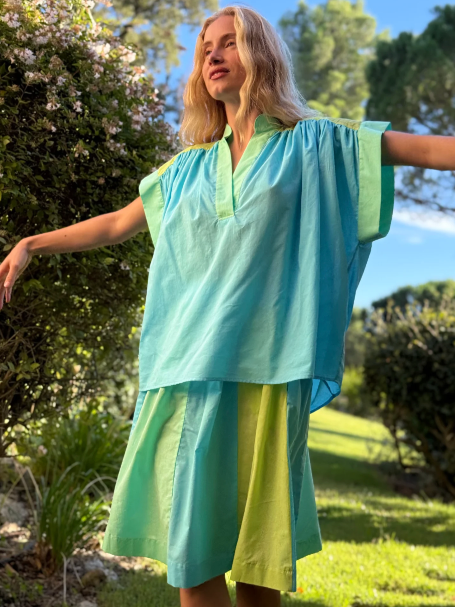 Pretty Blouse Blue Lady - Rose Carmine