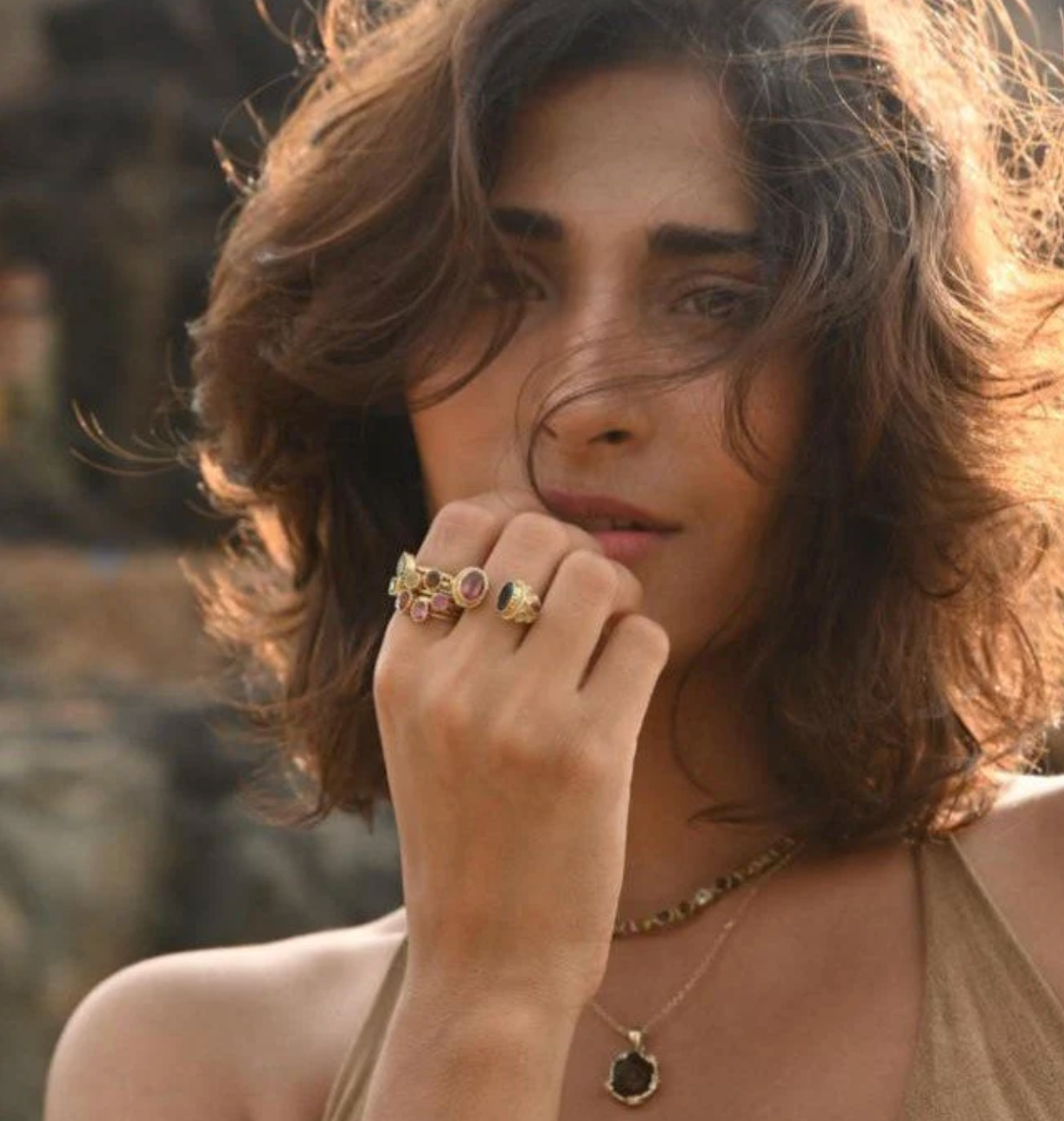 Bague Maharadjah Topaze Bleue - Room Service