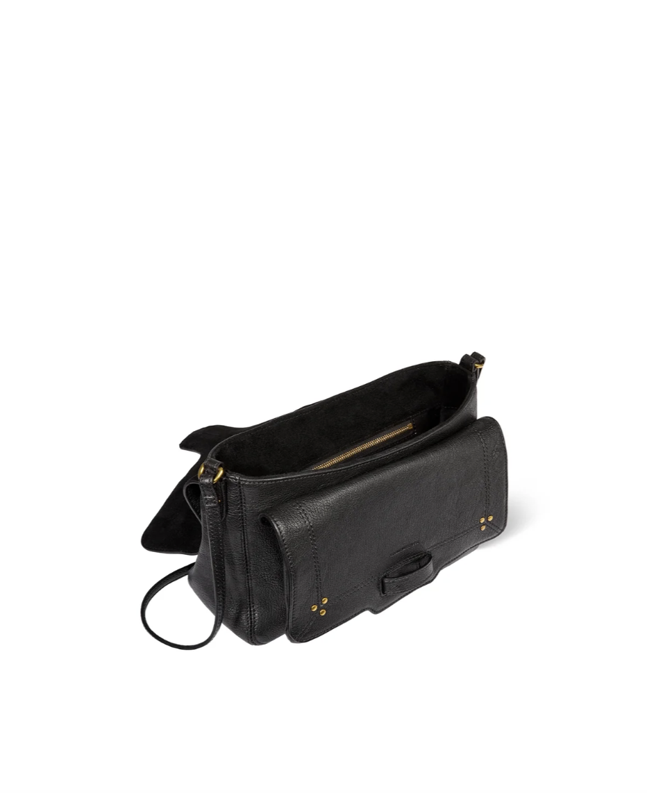 Sac Harry M Chèvre Noir Grainé - Jérôme Dreyfuss