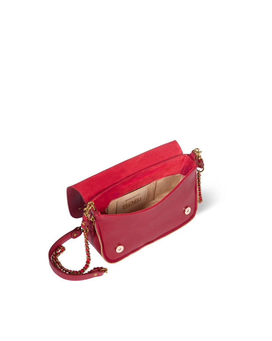 Sac Bobi S Chèvre Carmin - Jérôme Dreyfuss