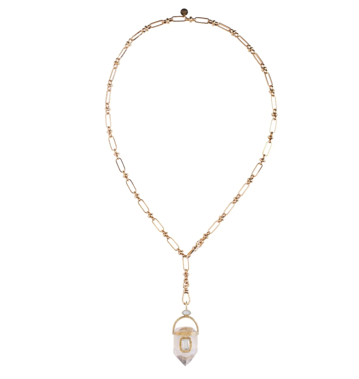 Collier Oracle Prisme Cristal de Roche - Room Service