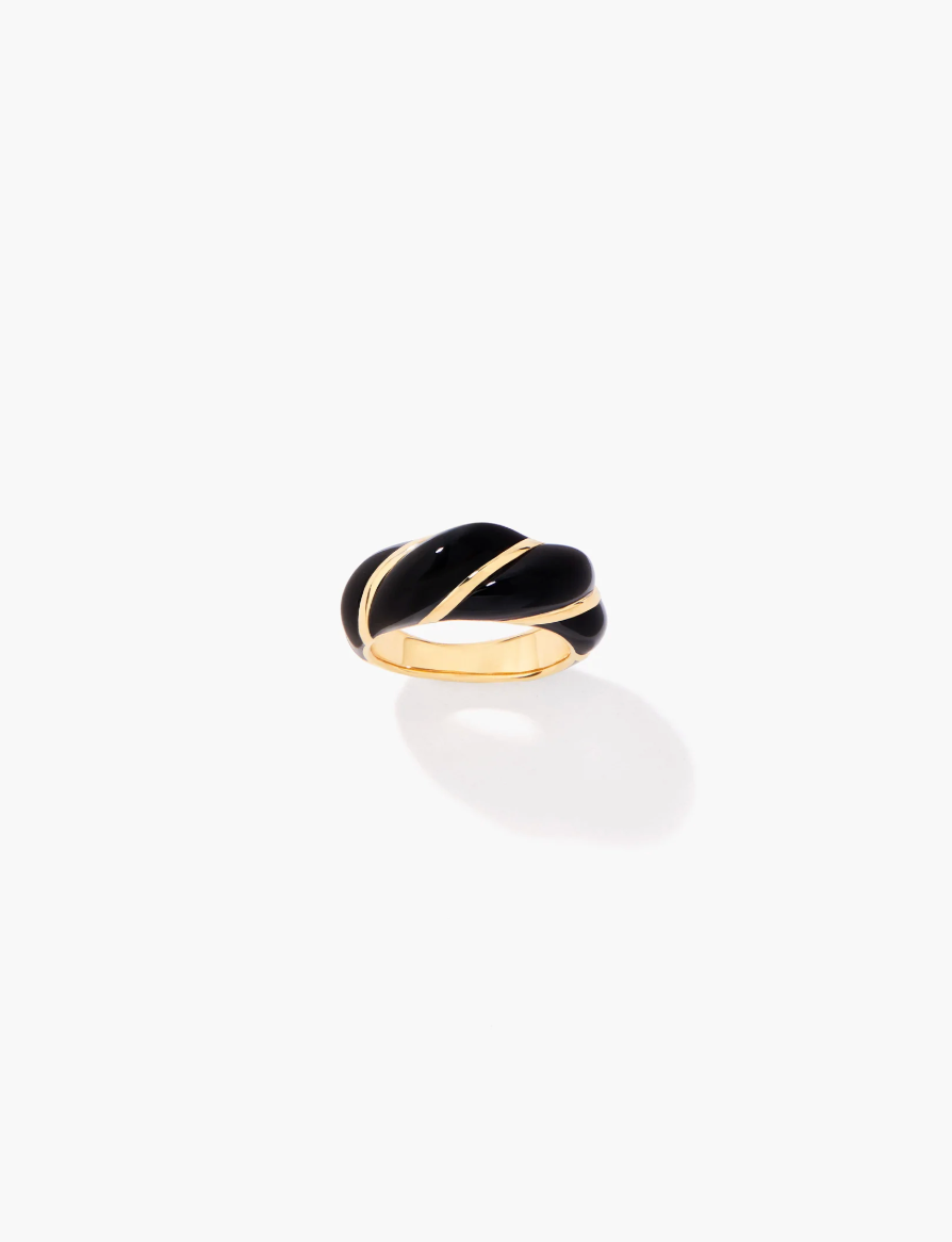 Bague Diana Noire - Aurélie Bidermann