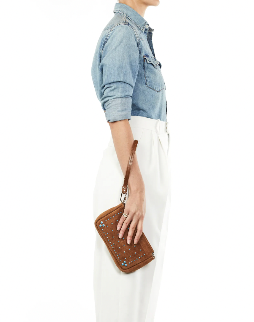 Pochette M Taos Turquoise - Jerome Dreyfuss