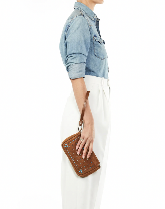 Pochette M Taos Turquoise - Jerome Dreyfuss