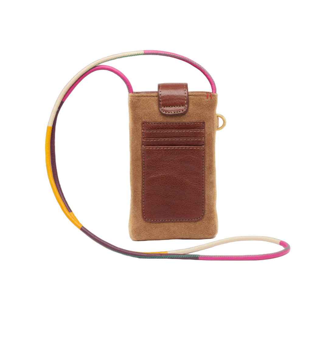 Etui à Téléphone Peau Lainée Double Marcus Crème - Claris Virot