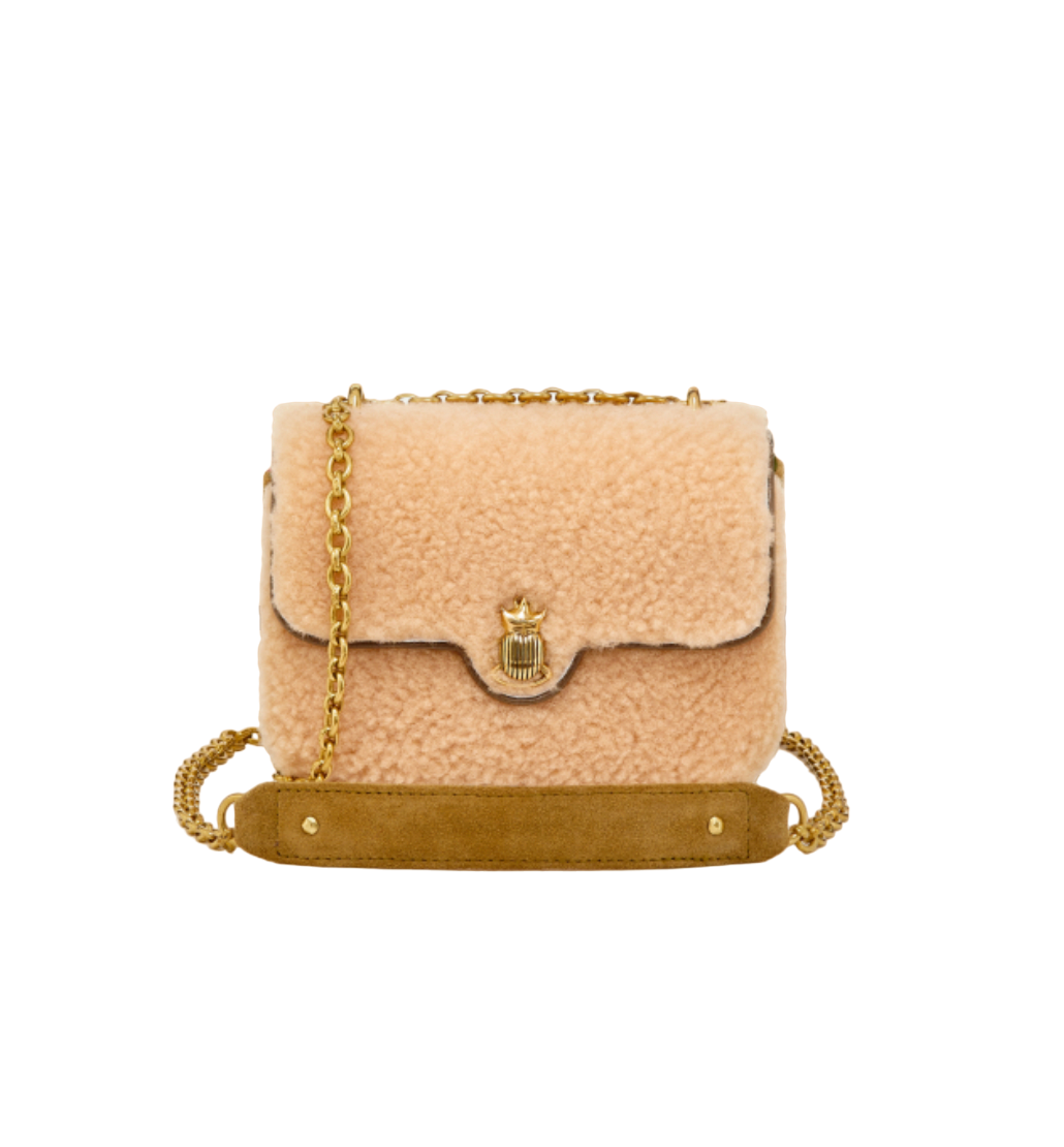 sac à main beige