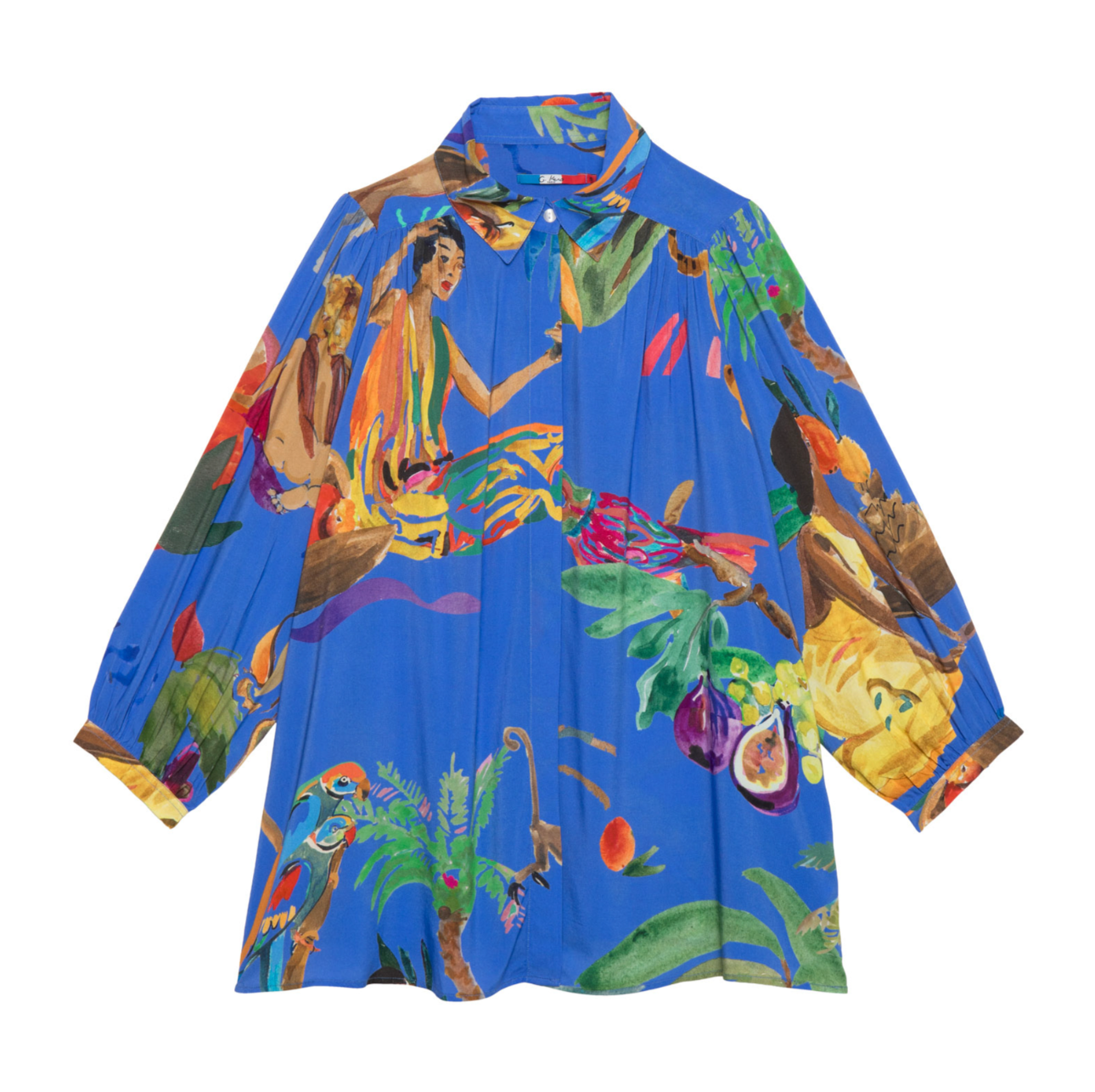 Blouse Femme Luxe Bleu - G. Kero