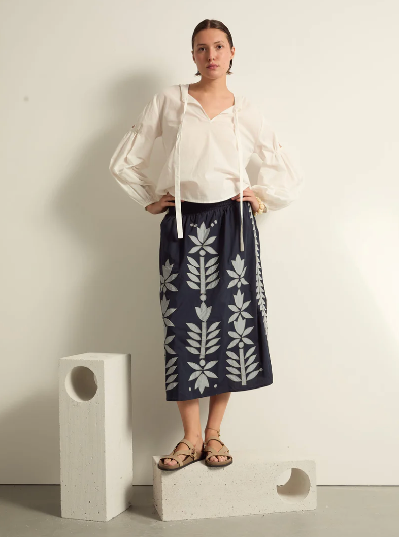 Blouse Francesca White - Mare di Latte