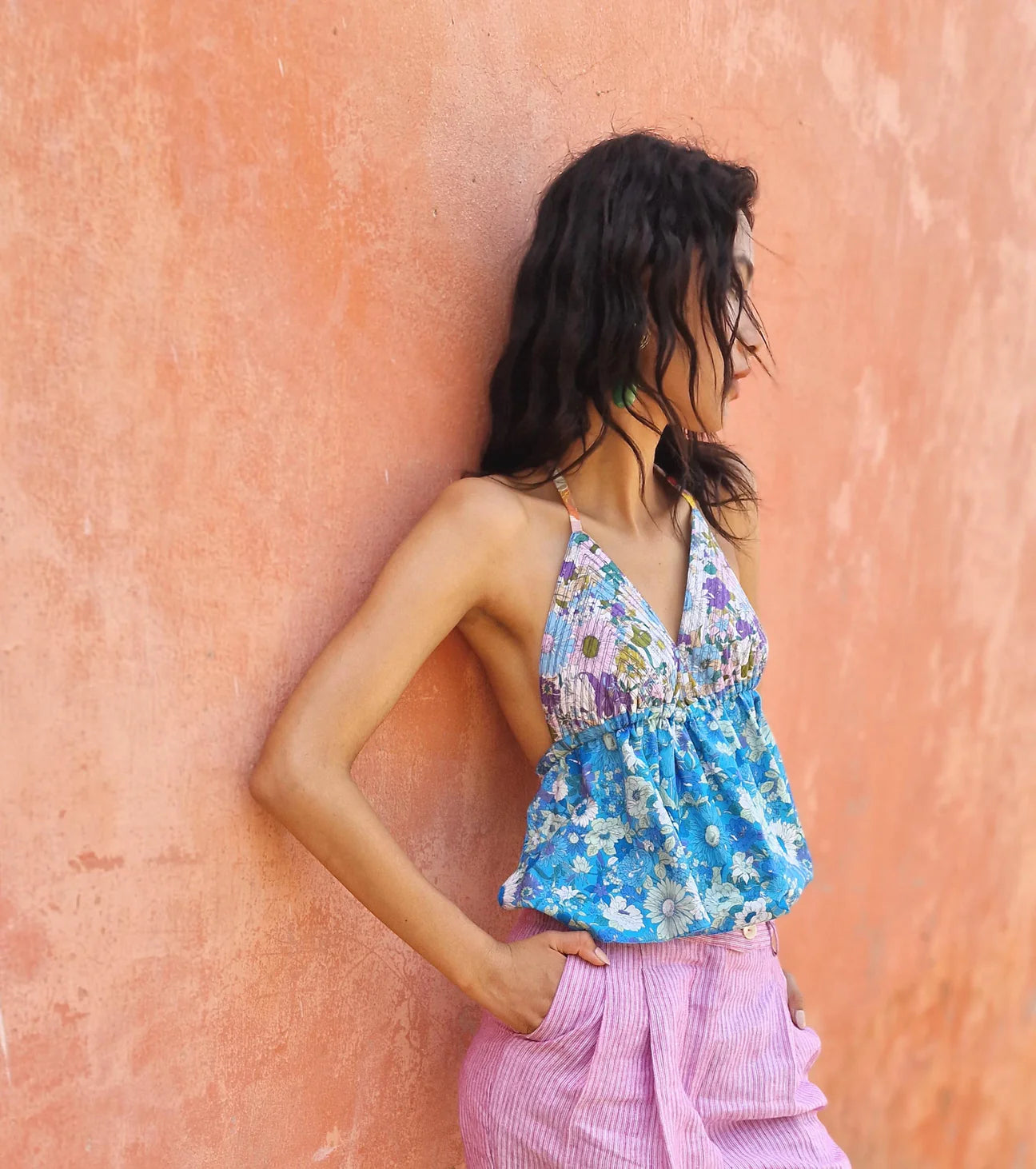 Top Liberty Bleu - Claramonte